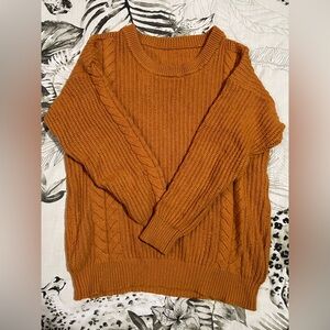 Oversized Cashmere Heavy Knit Sweater